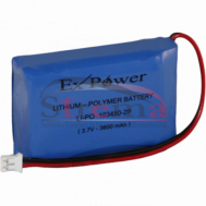 Li-Polymer 103450-2P (3.7V-3600mAH)