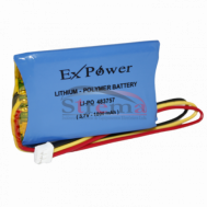 Li-Polymer 483757 (3.7V-1000mAH)