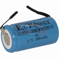 Ni-CD SC (1,2V-2000 mAh) com Terminal