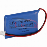 Li-Polymer 103450 (3.7V-1800mAH)